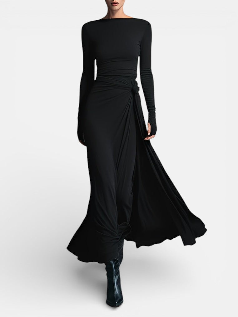 Natalia | Maxi Dress with Side Knot