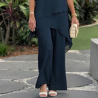 Herlene™ | Chic Asymmetric Top & Trouser Set
