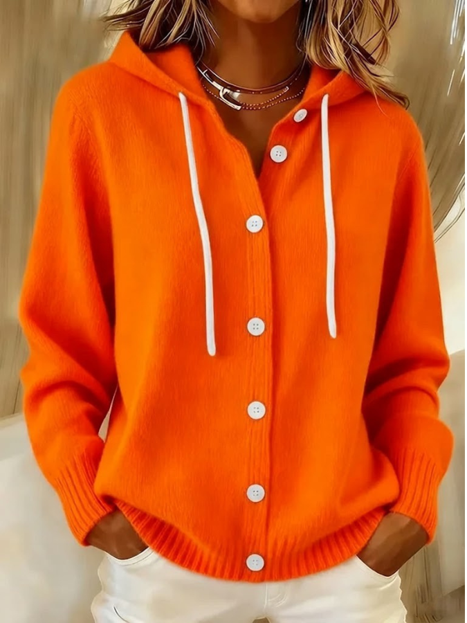 Melanie | Cozy Button Cardigan