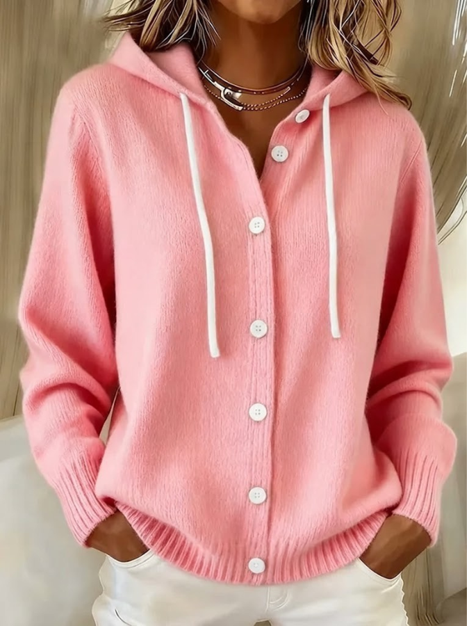 Melanie | Cozy Button Cardigan